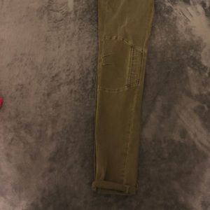Olive green pants